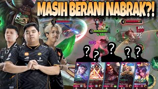 MASIH BERANI NABRAK MEREKA !! PARTY PENJOKI KERAS + SPION(STREAM SNIPE) BEH KACAU !! #MLBB