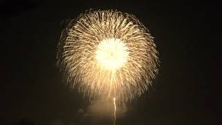 2019.09.10 浅原神社秋季例大祭奉納大煙火(片貝まつり) 超特大スターマイン(・∀・) スマホ撮影