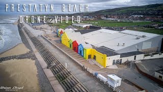 Prestatyn Beach Drone Video