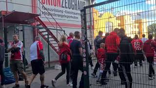 FC Union Berlin - Die letzten Meter zum Stadion an der Alten Försterei