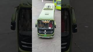 Electric Garuda AC bus of TSRTC at Hyderabad MGBS | Hyderabad Vijayawada eGaruda bus Olectra BYD bus