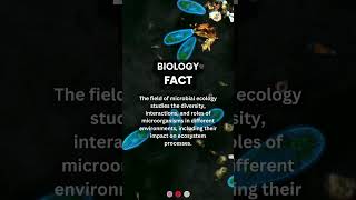 What is microbial ecology? | #biology #biologyfacts #ecology #sciencefacts #microbiology