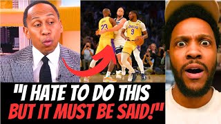 STEPHEN A SMITH SPEAKS ON THE SCRUTINY LEBRON AND BRONNY JAMES WILL FACE AFTER HISTORIC DEBUT! ESPN