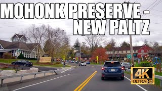 New Paltz drive: Mohonk Preserve to Garvan's Gastropub (4K)