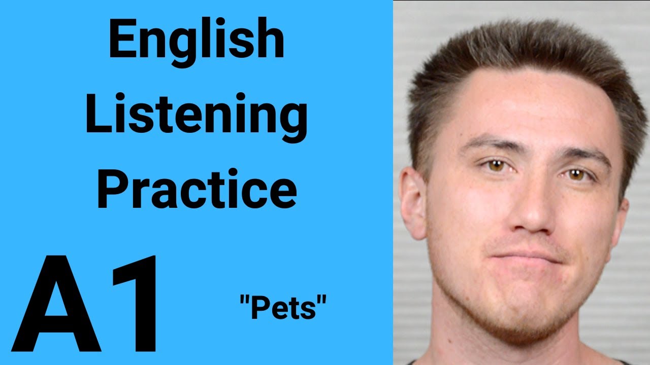A1 English Listening Practice Pets Youtube