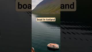 A BOAT in ICELAND #viral #trendingshorts #cruiseship #travel #seaman #ship #sailor