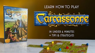 Learn CARCASSONNE Guide: Rules, Tips, and Strategies and Lots of Meeples