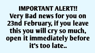 ☪️ It's an emergency. Very bad news is coming to your house. Someone in your life is avoiding you...