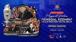 LANGSUNG: Persidangan Dewan Rakyat | Mesyuarat Pertama Penggal Keempat | 5 Februari 2025|Sesi Petang