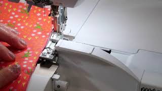 BERNINA L 850 Serger 26 2-Thread Rolled Hem