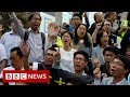 China issues warning over Hong Kong election - BBC News