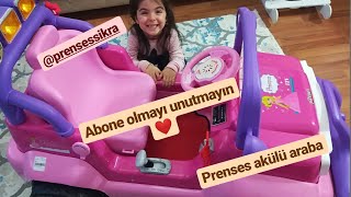 Prenses Akülü Araba Tanıtımı/ Çocuk Videoları