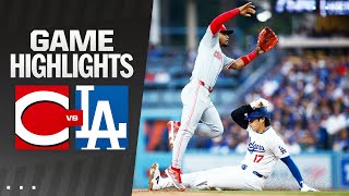 Reds vs. Dodgers Game Highlights (5/16/24) | MLB Highlights