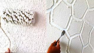 6 new updated texture wall painting techniques