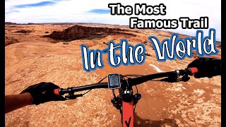 HOT and STEEP!!! | Slick Rock Mountain Bike Trail in Moab, Utah