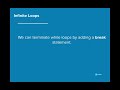 AP CSA 4.1 while loops