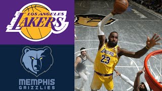 Lakers Vs Grizzlies | Lakers GameTimeTV | Lakers Highlights