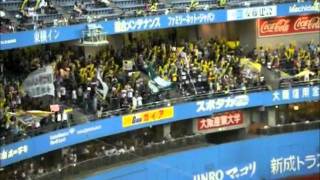 20110804 FUKUOKA-SOFTBANK Hawks OSAKA Dome　大阪ドームホークスラッキーセブン