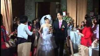 (內湖典華)天恩姿文05_飯店實景_新人第一套進場 JASON張 結婚錄影