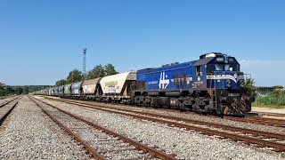 Diesel trains and locomotives in Našice, Croatia. Dizelski vlakovi i lokomotive u Našicama. Part 1/2