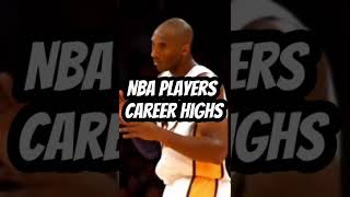 Nba Players Career Highs