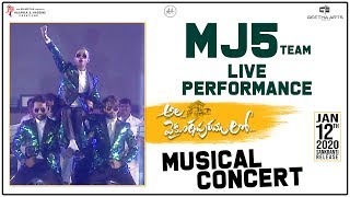 MJ5 Team Live Performance @ Ala Vaikunthapurramuloo Musical Concert | Jan 12th Release