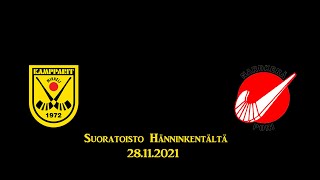 Suoratoisto ottelusta Kampparit - Narukerä 28.11.2021 5-5 (2-3)