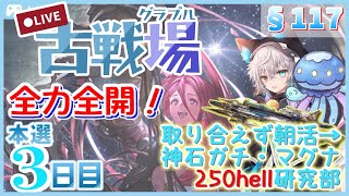 【グラブル #80】【初見歓迎】本戦３日目！ 250フルオート研究部！ 手動も少々添えて【§117】