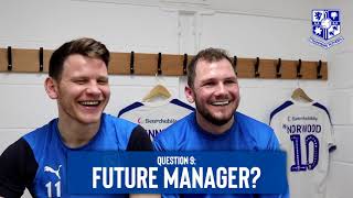 Tranmere team mates | James Norwood and Connor Jennings