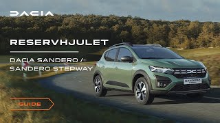 Nya Dacia Sandero / Sandero Stepway 2023: Så monteras reservhjulet