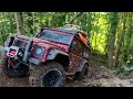 trx4 defender hill climbing at sst 2022 rc crawler 1 10 land rover defender 110