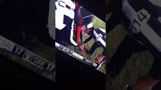 NFL Referee Used A Piece of Paper To Determine if The Cowboys Got a First Down | COWBOYS vs RAIDERS