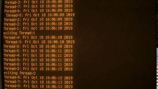 Python Thread Urwid
