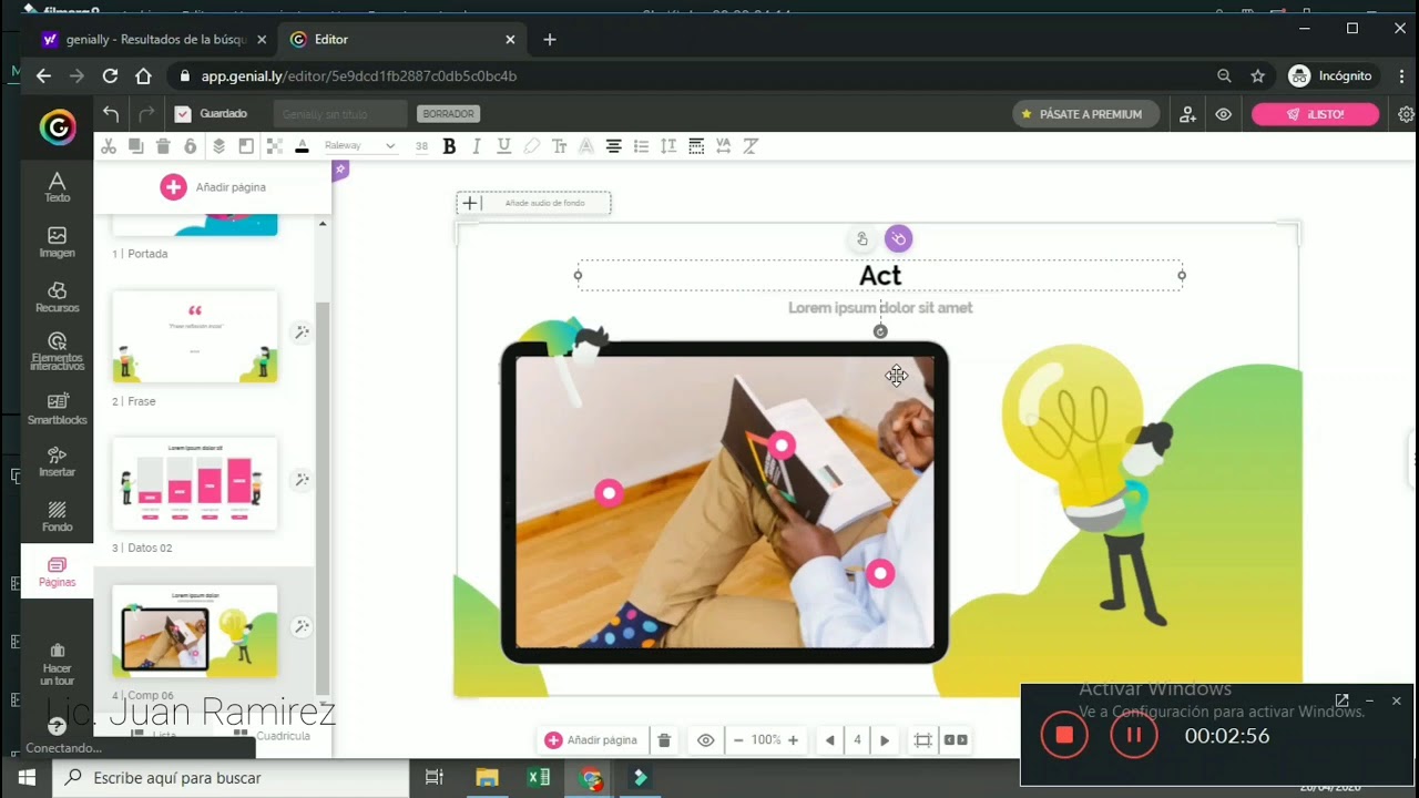 Genially Tutorial 2020 Youtube