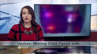 UPDATE: Missing Altoona child found safe