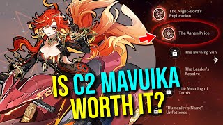 Is C2 Mavuika WORTH to get? (Constellation Guide + Showcases) | Genshin Impact