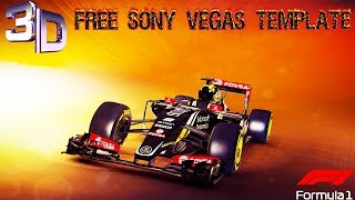 Formula 1 Opener - 3D Sony Vegas Intro Template