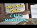 Hamptons Chair Makeover | UGLY DUCKLING CHALLENGE hosted by @DesertDIY