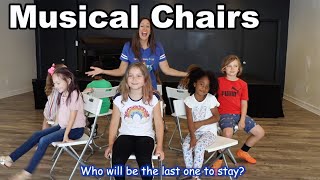 Learn Musical Chairs Game Song for Children |Kids Playing Musical Chairs | Kids Game