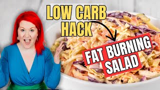 This SIMPLE HACK Turns this Diabetic Coleslaw a Weight Loss Winner | EASY Diabetic Salad Recipe