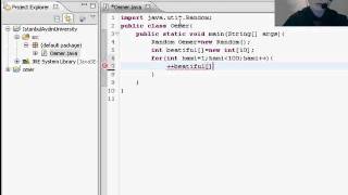 30 -Java Programming Tutorial - Array Elements as Counters Omer GEZER.wmv