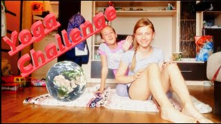 2 teens Yoga Challenge Fail