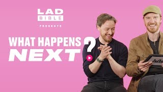 What Happens Next? Michael Fassbender and James McAvoy React To Viral s