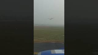 ATR aircraft landing at Kolkata airport#kolkataairport #aircraft #aeroplane #flight #flightsimulator