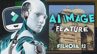 AI IMAGE FEATURE IN FILMORA 12 | FILMORA 12 TUTORIAL | AI IMAGE FILMORA 12