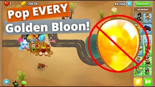 How To Pop EVERY Golden Bloon Super Easily - BTD6