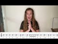 how to count and clap dotted quarter notes intermediate