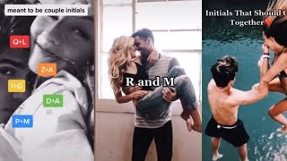 Initials TikTok Compilation! TikTok Compilation! Find your Crush/partner name!!!