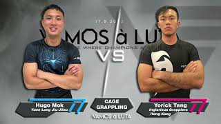 VAMOS à LUTA 2023.09.17 | Match 03 Cage Grappling | Hugo Mok vs Yorick Tang