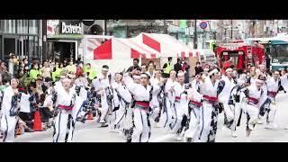 【SNS version】東京よさこい なな丸隊「青歌七龍」★みらいつなぐいけぶくろDAY/池袋駅西口/2023.03.21/CanonEOS90Ｄ